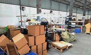 packed cartons ready for delivery