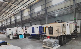 CNC machines in LIKA METAL workshop