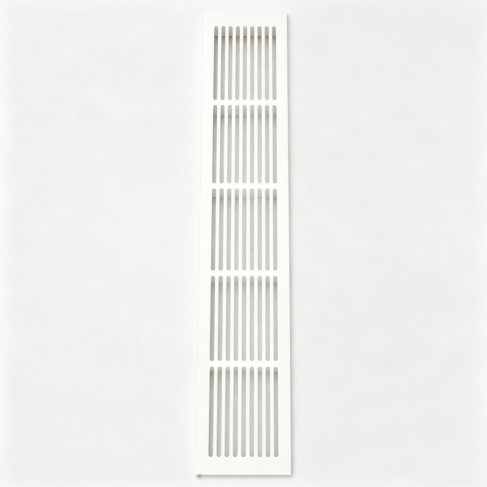 White Aluminum Slat Vent Grille Mildew Resistant for Kitchen Cabinet Factory Supply