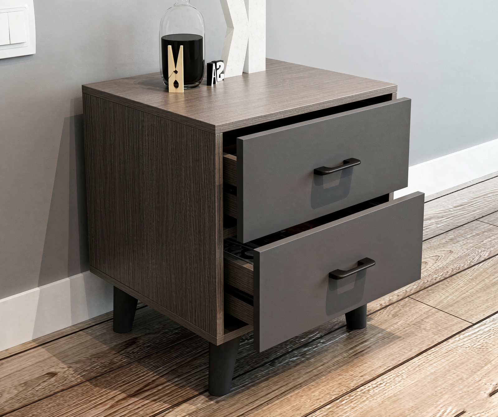 Weatherproof Aluminium Extruded Handles For Outdoor Cabinet Storage Units - scene view