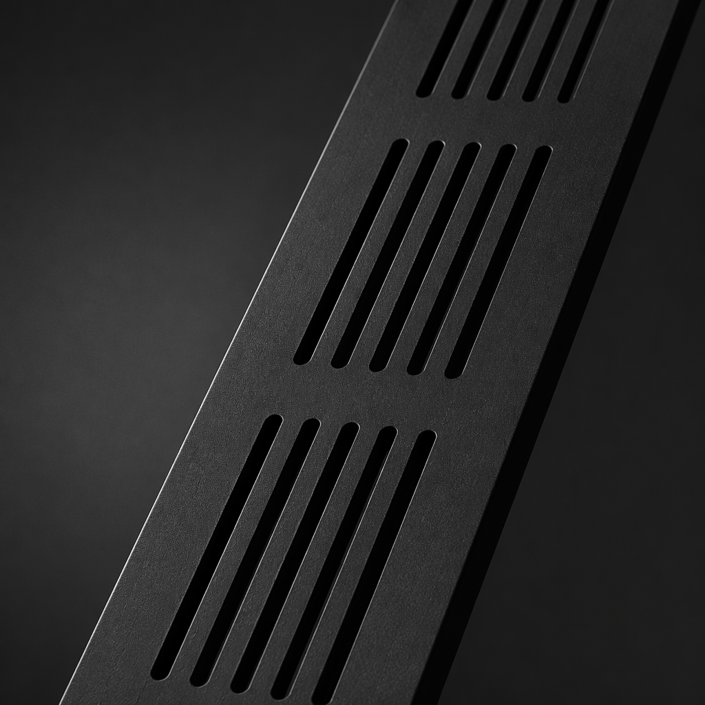Bahia Black Diamond Perforated Aluminum Cabinet Vent Grille Wholesale Supply