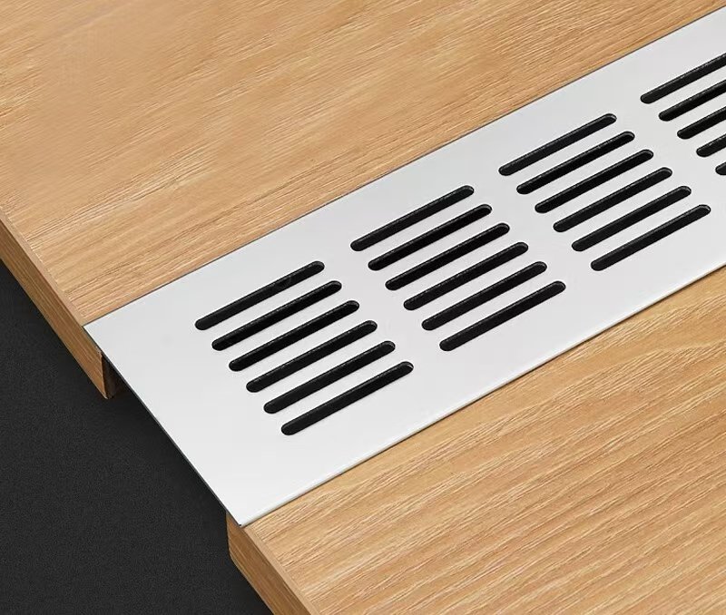 Wholesale Natural Aluminum Mesh Vent Grille for Kitchen Cabinet Ventilation - scene view