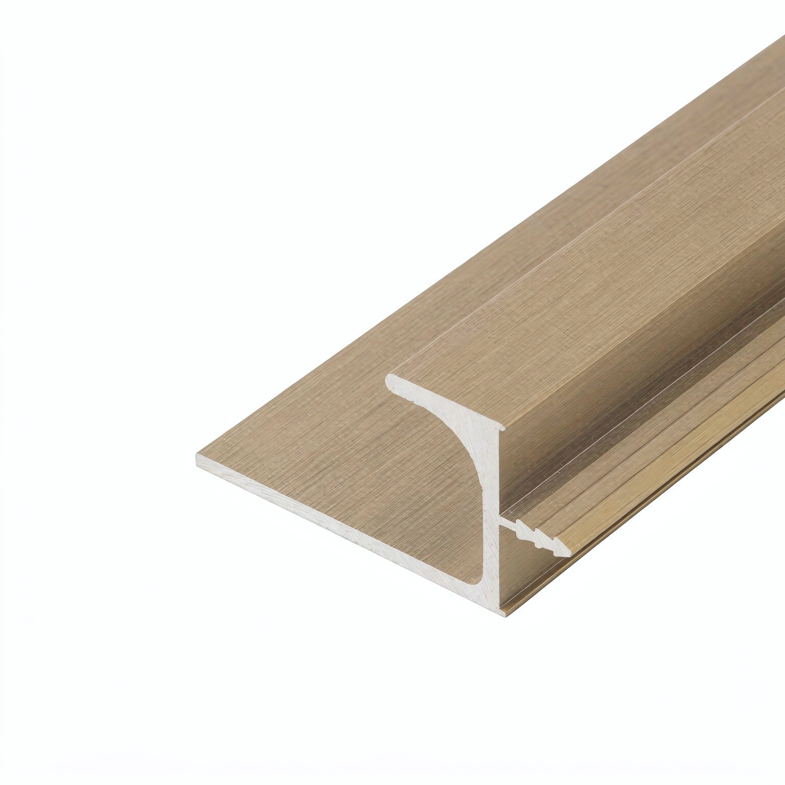 Anodized Aluminum Flush G Handles, Contemporary Invisible Cabinet Pulls for US Kitchen & Bathroom Cupboards