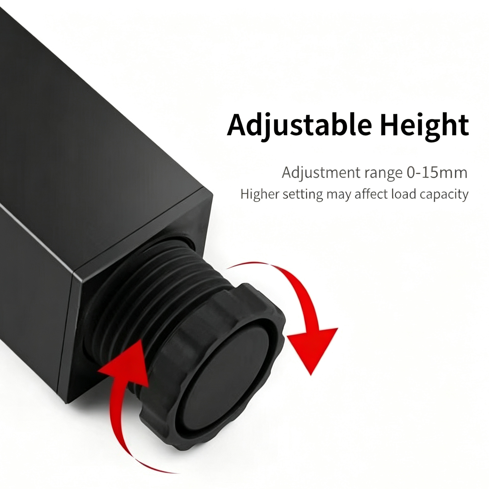 Wholesale Aluminium Furniture Legs Custom Size Sofa Cabinet Table Replacement Leg Manufacturer