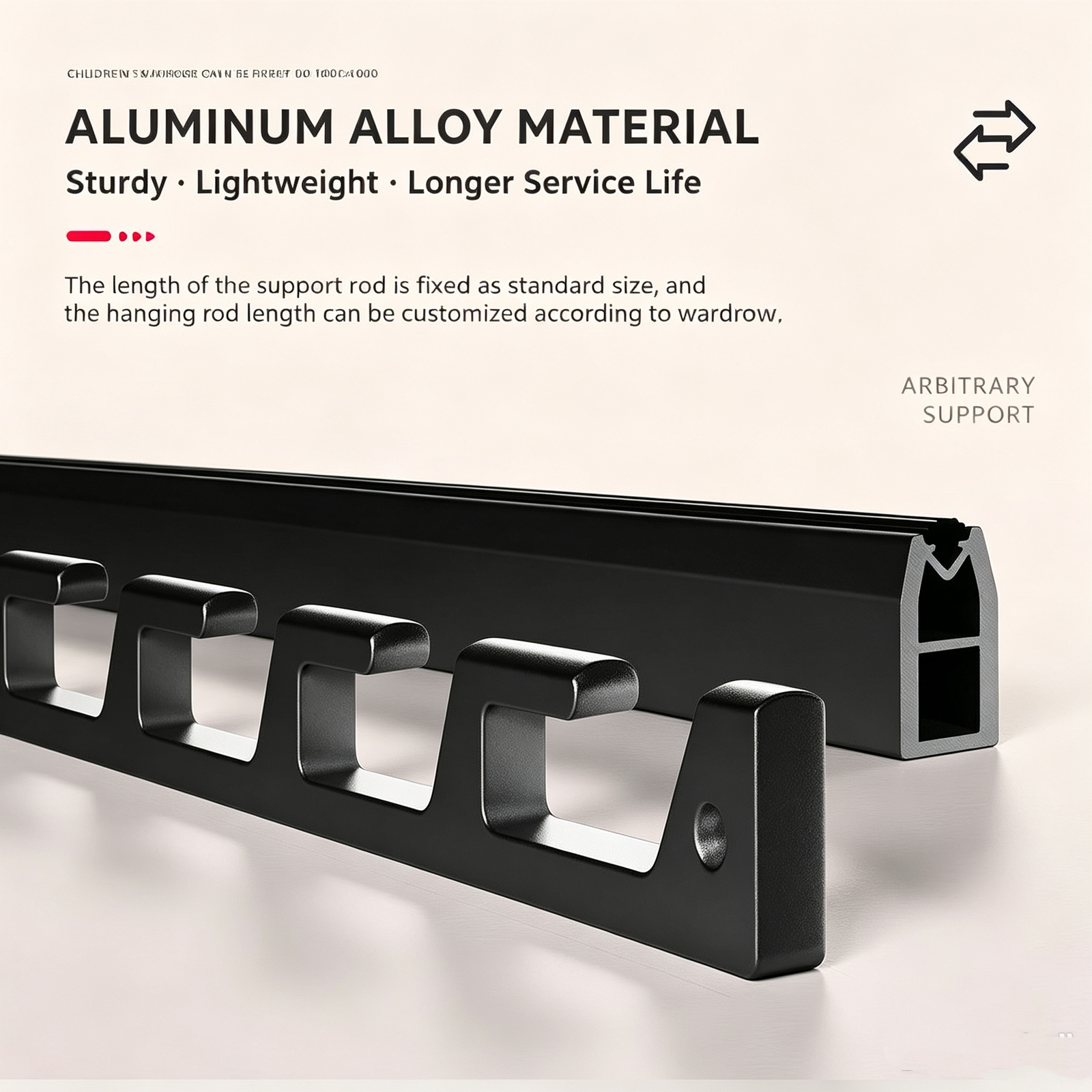 Oval Tube Rail Holder