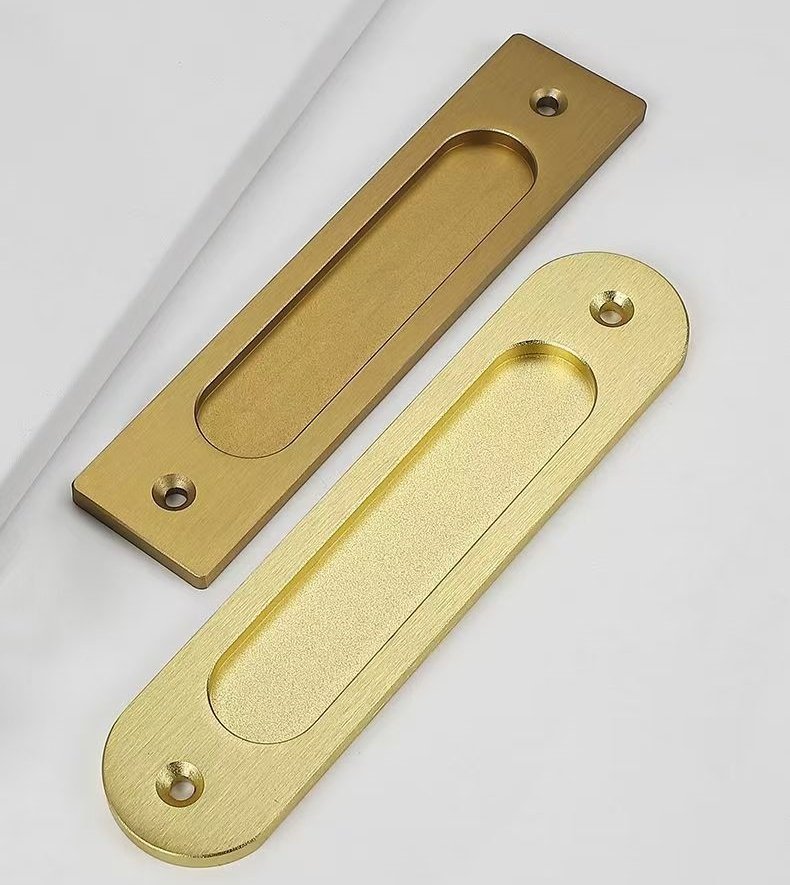 Concealed Pull Hidden Handle Recessed Door Handles Sliding Closet Door Finger Flush Pulls