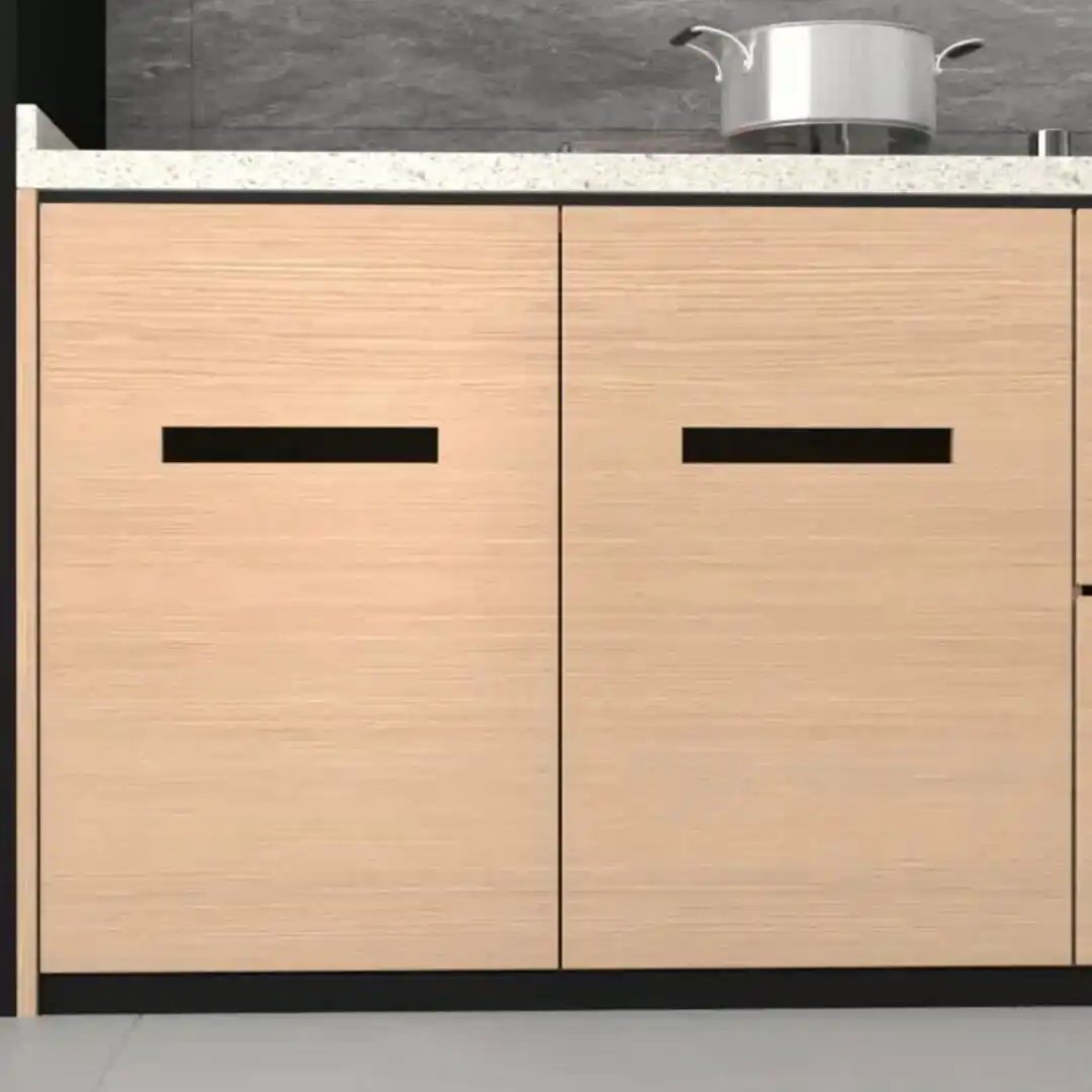 Customized OEM Kitchen Cabinet air Hole Rectangular Cupboard Breathable Aluminum Alloy Ventilation Net - scene view