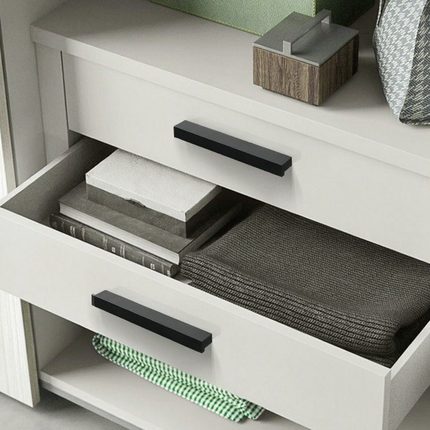 Cabinet Handle Aluminum Kitchen Handle Furniture Simple Style Long Profile Cabinet Main Door Handles