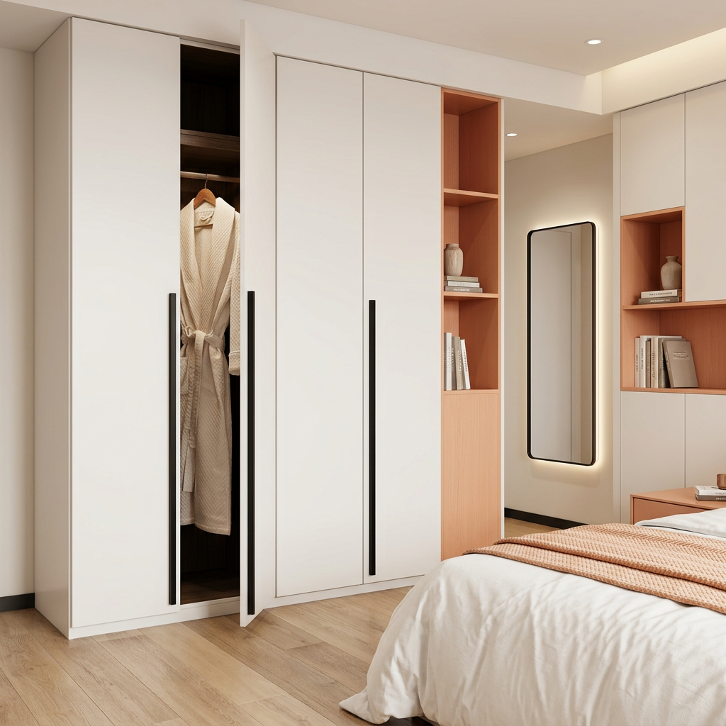 Cabinet Handle Aluminum Kitchen Handle Furniture Simple Style Long Profile Cabinet Main Door Handles